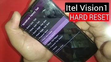 Itel Vision1 (P36 Play) Hard Reset |Pattern Unlock |Factory Reset Easy Trick With Keys New