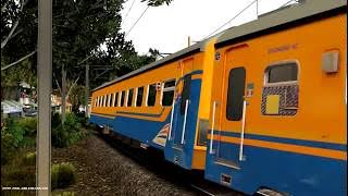 LIUKAN INDAH KERETA API DI PAGI HARI BEST MOMENT | TRAINZ SIMULATOR INDONESIA