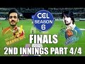 CCL6 Finals - Telugu Warriors vs Bhojpuri Dabanggs || 2nd Innings Part 4/4