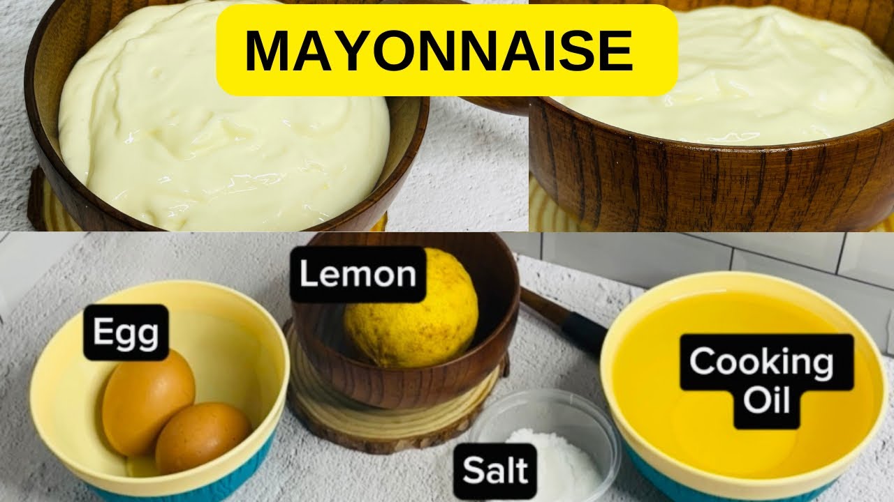 How to Make Mayonnaise at Home YouTube