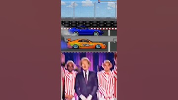 paul walker supra vs fast furious car #popular #pixelcarracer