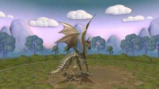 Spore Dragon Skeleton