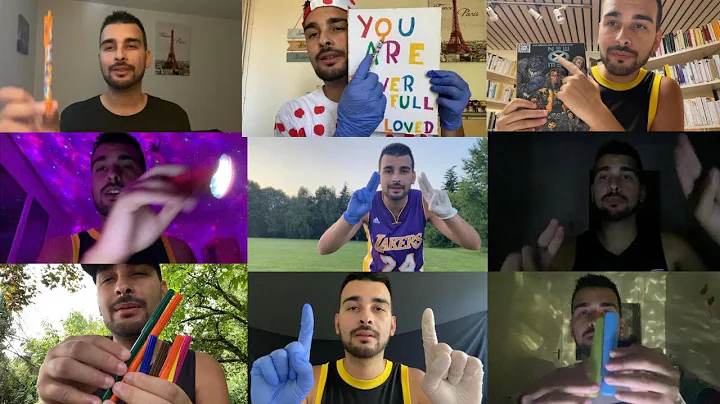 ASMR | 1 MINUTE cranial nerve exam compilation | 1 HOUR of cranial!