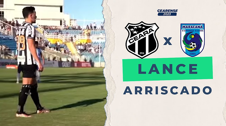 Ceará x Maracanã: primeiro lance perigoso do jogo