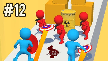 Shield Hero Run | Shield Runner All Levels Android, ios Gameplay And Walkthrough #12