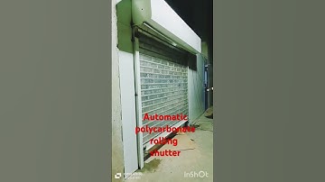 #Automatic# polycarbonate# rollingshutter#short video# trending rail