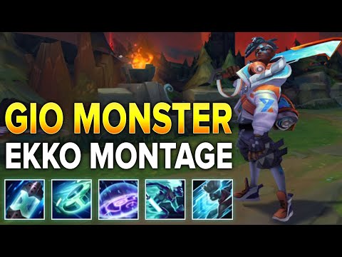 Gio Monster Ekko Montage - NA Challenger Ekko Main