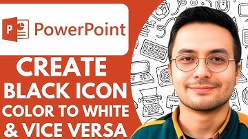 How To Change Black Icon Color To White And Vice Versa In Powerpoint - 2025 (NEW METHOD)