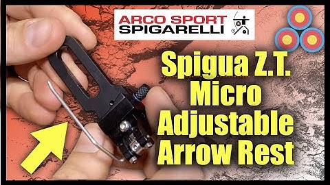 Spigarelli Spigua Z.T. Micro Adjustable Arrow Rest Review | Best Arrow Rest on the Market?