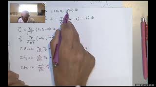 3D Particle Equilibrium | Solve Cable Tensions with Gauss–Jordan Elimination