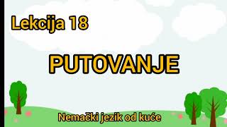 Lekcija 18 Putovati Recenice,Reci I Pitanja Za Putovanja Nemacki Jezik Za Pocetnike
