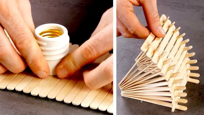 12 AWESOME CRAFT STICK DIYS/ Popsicle Stick Projects/Dollar Tree