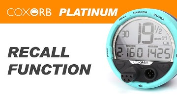 CoxOrb Platinum - Recall Function