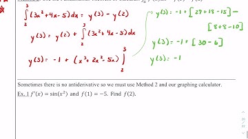 Sim CALC Integration: Applications of 1st FTC (Video 1 - Intro)