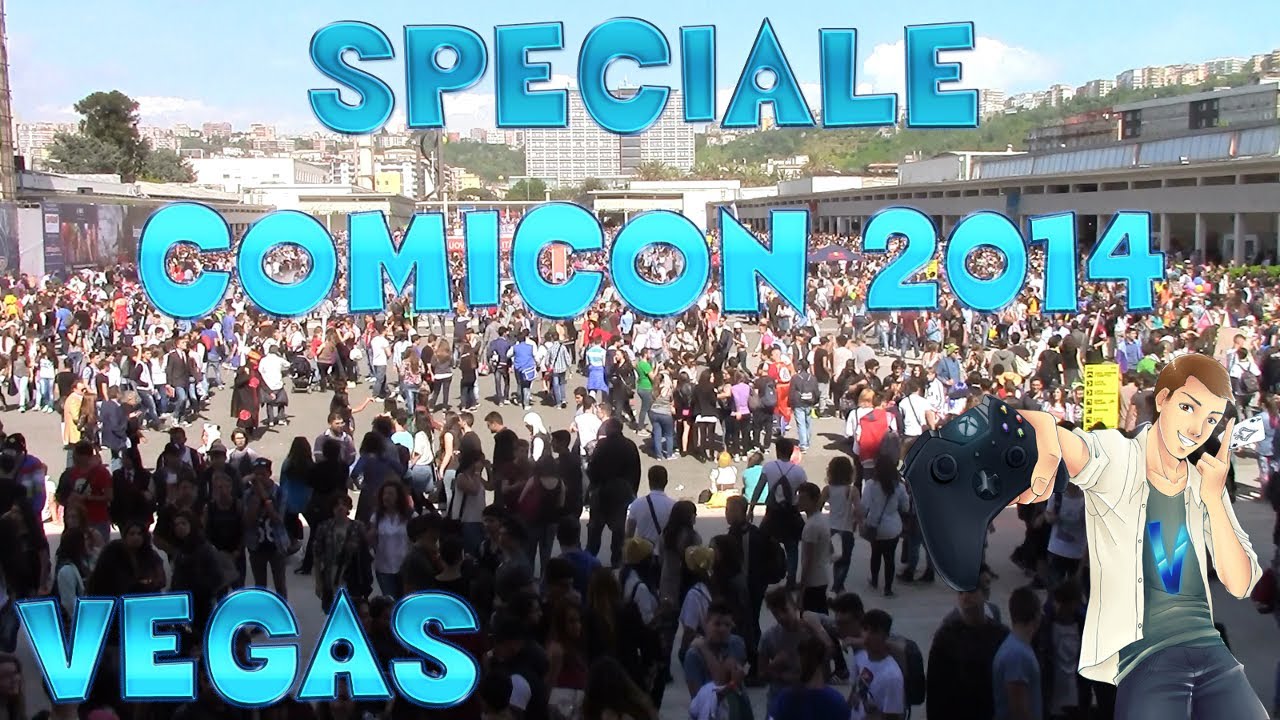 SPECIALE COMICON 2014 NAPOLI - FANTASTICA ESPERIENZA - COSPLAY YOUTUBER E TANTO ALTRO