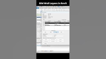 Create BIM Wall Layers in Revit | Revit Tutorial