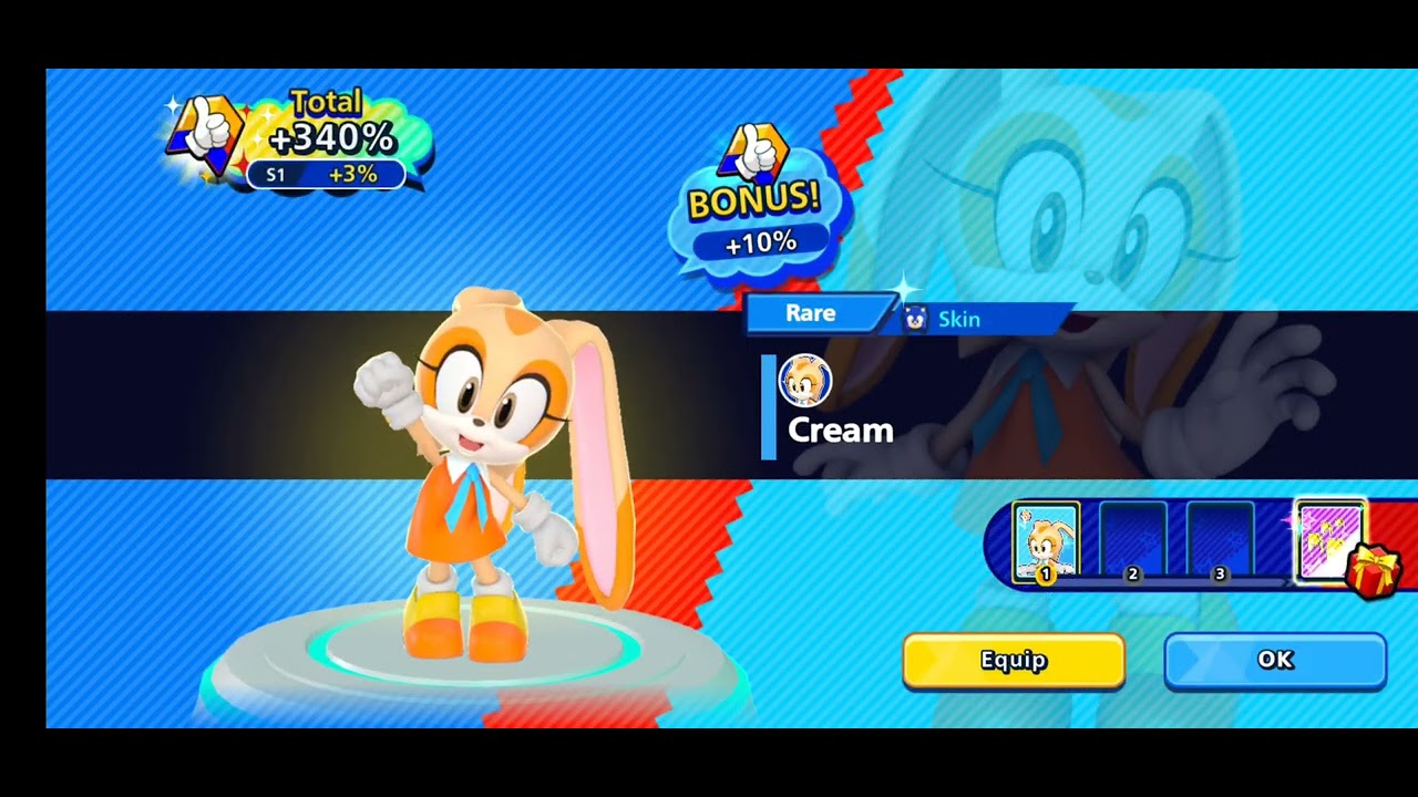 Unlocking Cream In Sonic Rumble On Mobile!!! - YouTube