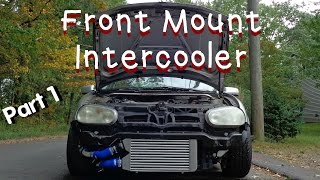 MK4 GTI FMIC Install ( Front Mount Intercooler )