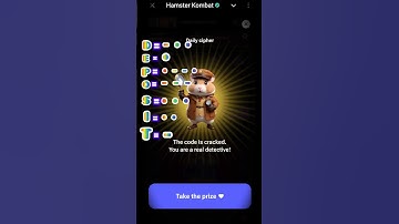 hamster cipher code Today #viralvideo #crypto #ciphercodes #fypシ゚viral