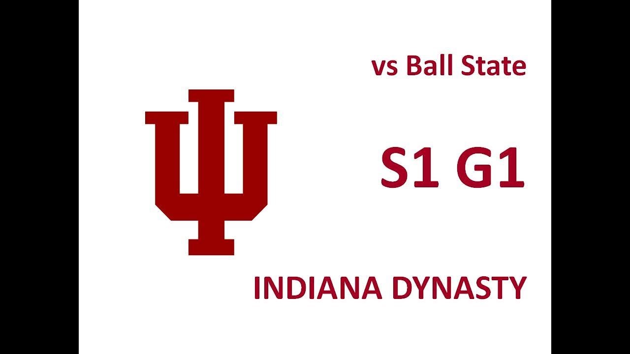 NCAA 06 Indiana Dynasty vs Ball State YouTube