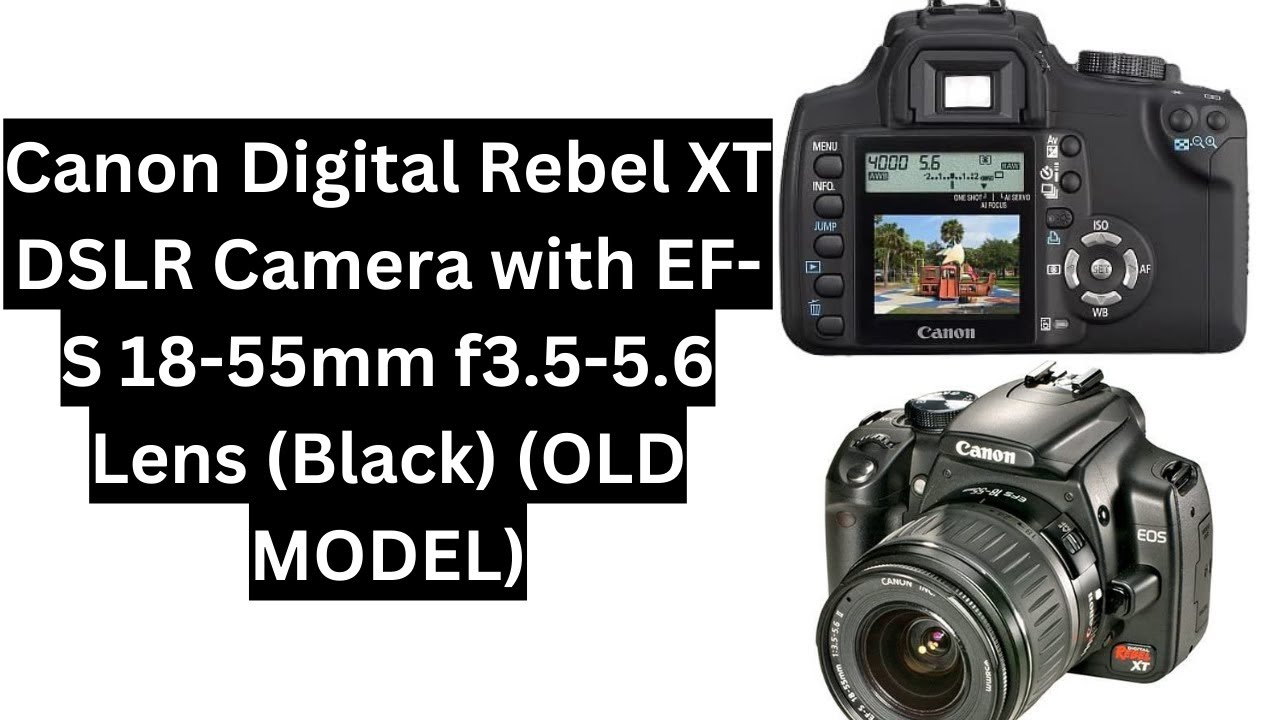 Canon Digital Rebel XT DSLR Camera with EF-S 18-55mm f3.5-5.6 Lens Review In USA 2023