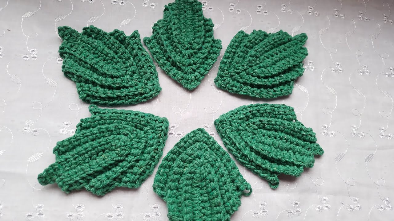 Vem fazer sua FOLHA de CROCHÊ !!!😊