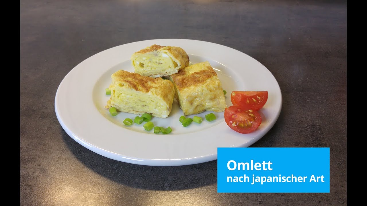 Rezept: Omelett nach japanischer Art - YouTube Rezept: Omelett nach japanischer Art - YouTube
