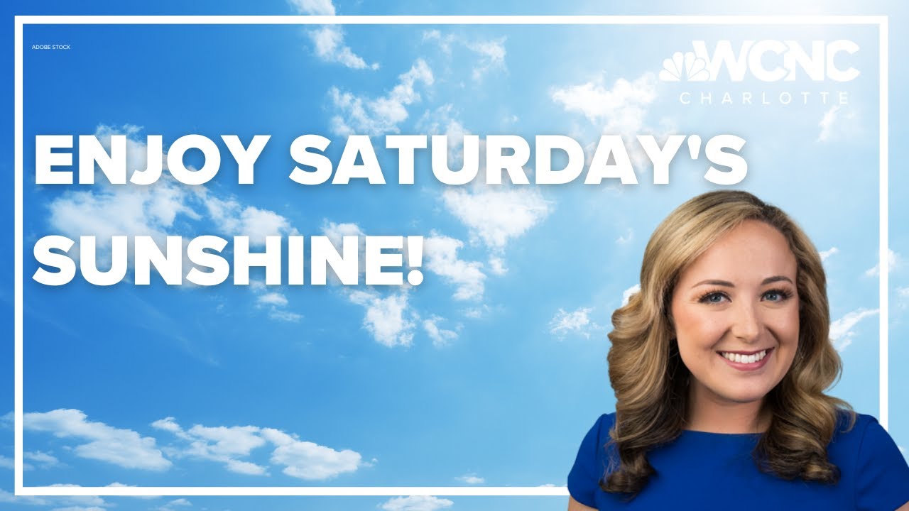 Sunny start to the weekend in the Carolinas - YouTube