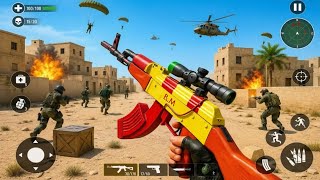 Gun Game Offline - FPS Shooting Game  - Android Gameplay #3 gun game video screenshot 4