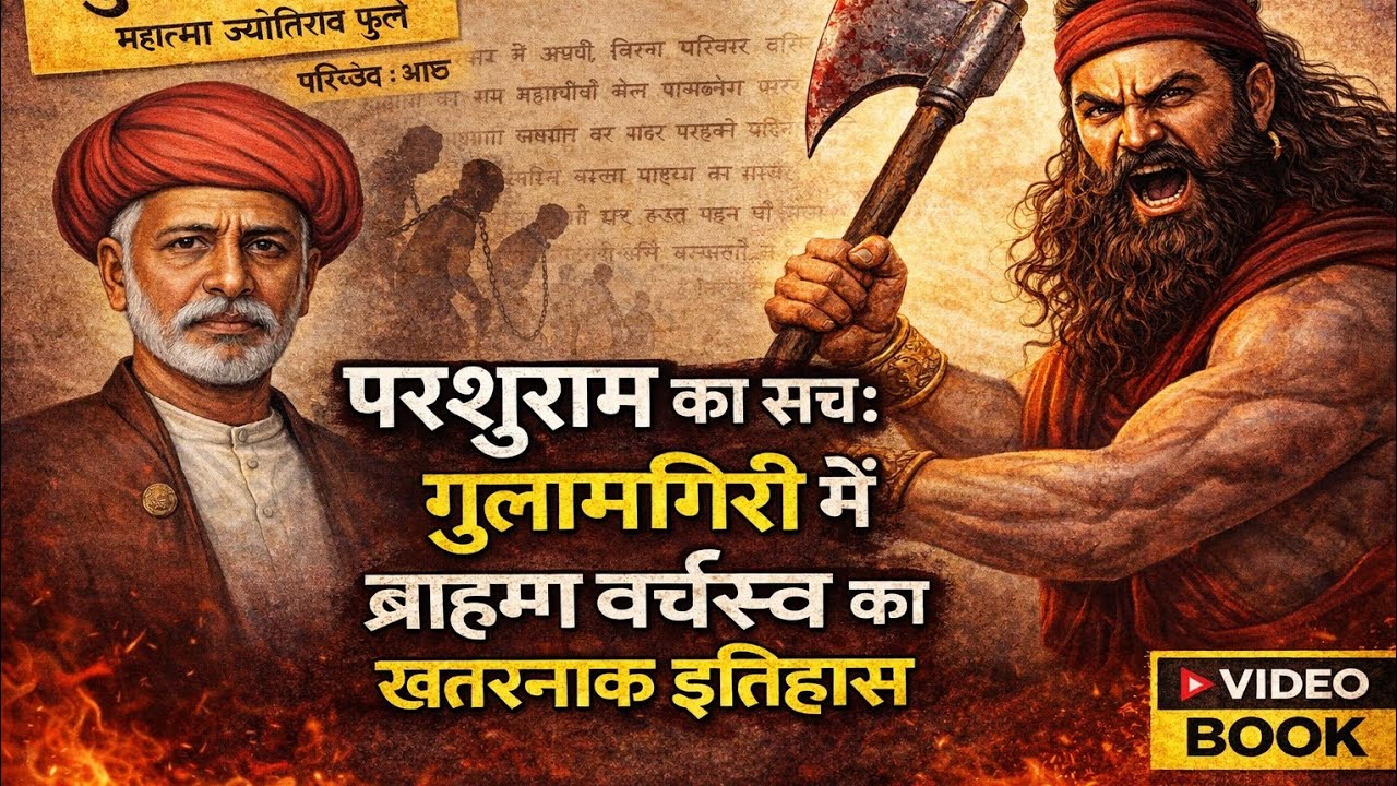 “परशुराम का सच: गुलामगिरी में ब्राह्मण वर्चस्व का खतरनाक इतिहास” | Jyotiba Phule #ambedkar 