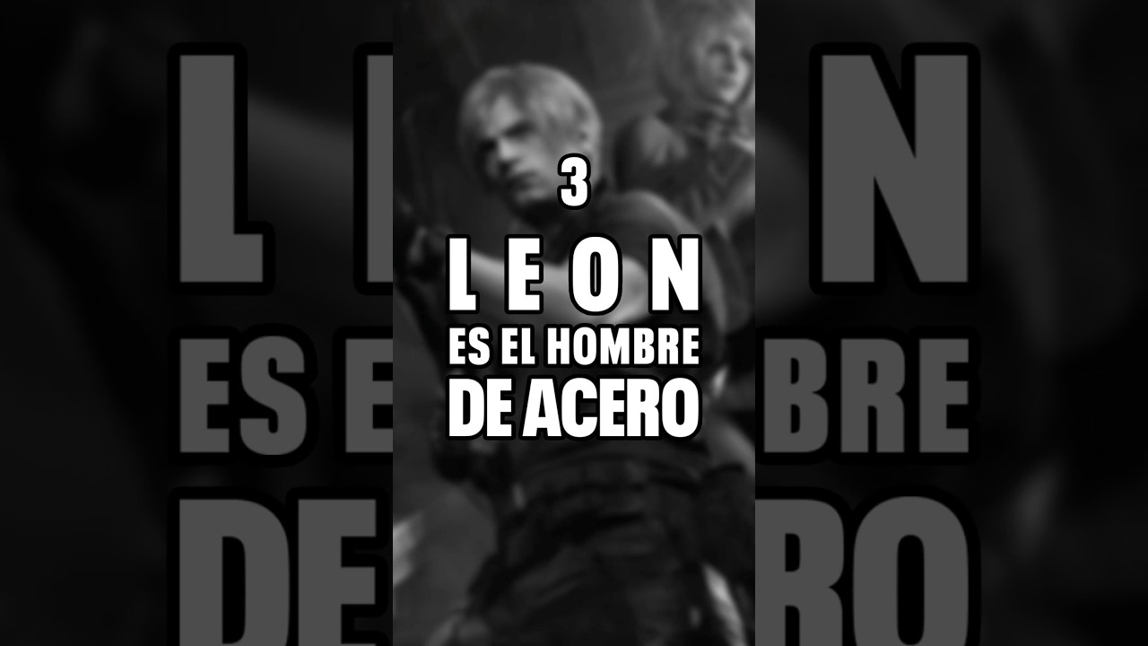 3 Detalles de León S. Kennedy que no conocías 🔥🧟‍♂️ #residentevil #datos #shorts #games
