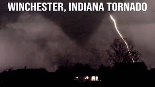 Large Tornado, Winchester, IN - 3/14/2024