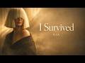 Sia I Survived 2026 Lyrics Video Emotional Healing Anthem 