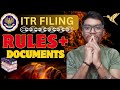 ITR Filing Rules + Documents || CA Sachin || ITR Filing Process