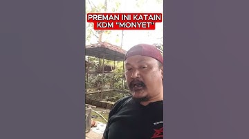 DEDI MULYADI DIKATAIN MONYET SAMA PREMAN INI #kangdedimulyadi #shorts #fyp