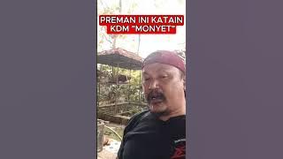 DEDI MULYADI WAS CALLED A MONKEY AND THIS THUG #kangdedimulyadi #shorts #fyp