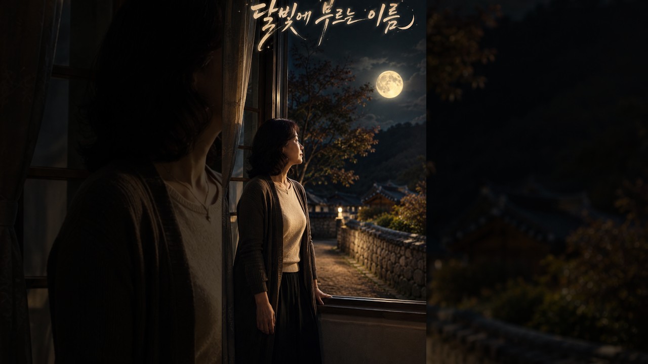 [TROT] 달빛에 부르는 이름 - 그리움 - 부침개 #음악 #노래 #사랑 #그리움 #허난설헌 #트로트