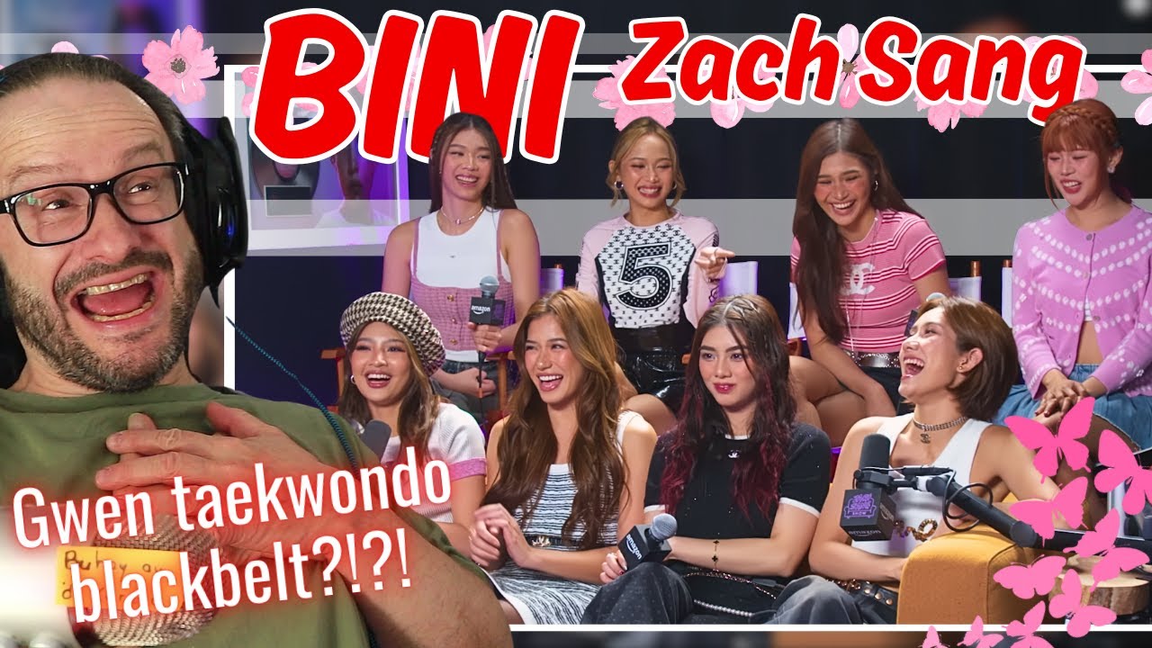 Gwen the Taekwondo black belt ?! BINI Talks P-pop Vs K-pop Training on the ZACH SANG SHOW reaction