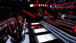 Malik is STOLEN! But which coach will get him? (The Voice Season 10 Battle)