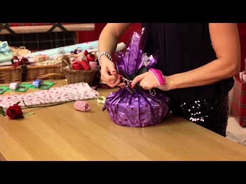 National Wrapping Day - How to Wrap a Tub of Chocolates