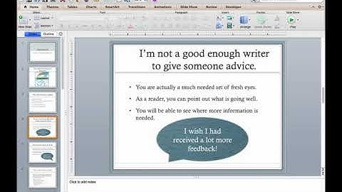 ENGL 101 Peer Review Advice