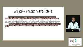 A Arte das Musas - Parte 1 / Música na Pré História