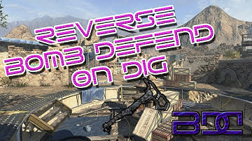 Reverse Bomb Defend On Dig | BO2 | BombDefendsDaily
