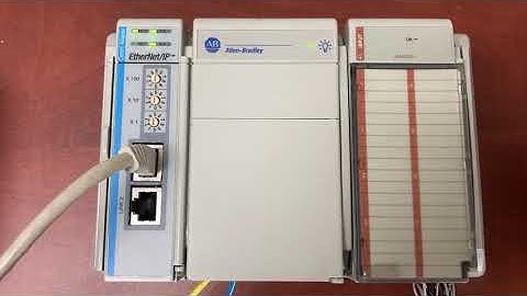 Allen Bradley 1769-AENTR Ethernet Configuration-Web Server
