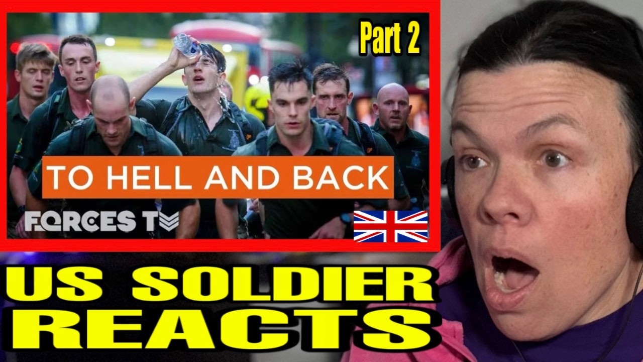 Королевская морская пехота побила мировой рекорд скорости марша! Часть 2/2 (реакция американского...