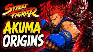 Akuma Origins - The Demonic Master Of The Satsui No Hado! Street Fighter Animanga Explored!
