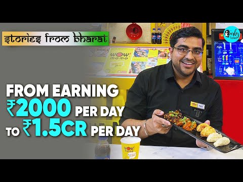 MomoWala Becomes A Crorepati Making ₹45 Crs A Month| Success Story Of Wow! Momo |Stories From Bharat