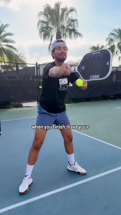#1 Reason Why You Can’t Hit A Backhand Volley🥒