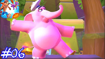 Crash Bandicoot: On the run Gameplay Part 6 - Brio (IOS,ANDROID) Wumpa Island