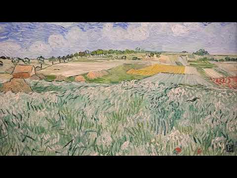 Focus - Classicguitar with Van Gogh | Enclosed Field with Peasant & others